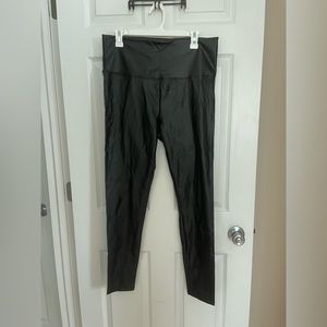 High-Waisted Faux Leather Leggings